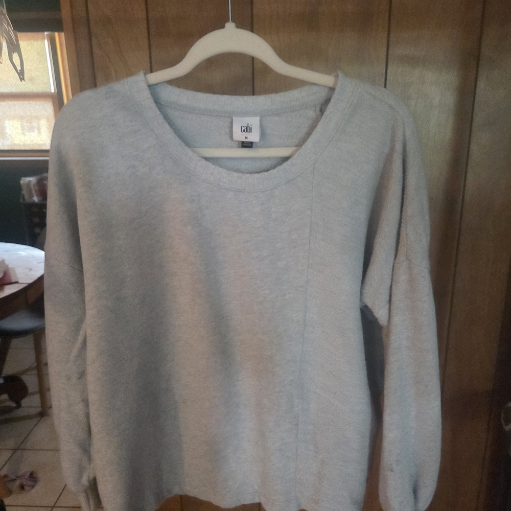 Women's Gray/light Blue Sweatshirt